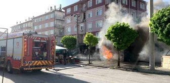 Karaman'da Elektrik Trafosu Patladı, Yangın Söndürüldü
