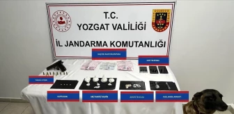 Yozgat'ta durdurulan araçta uyuşturucu ve silah ele geçirildi