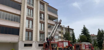 Safranbolu'da bir apartman dairesinde çıkan yangın söndürüldü