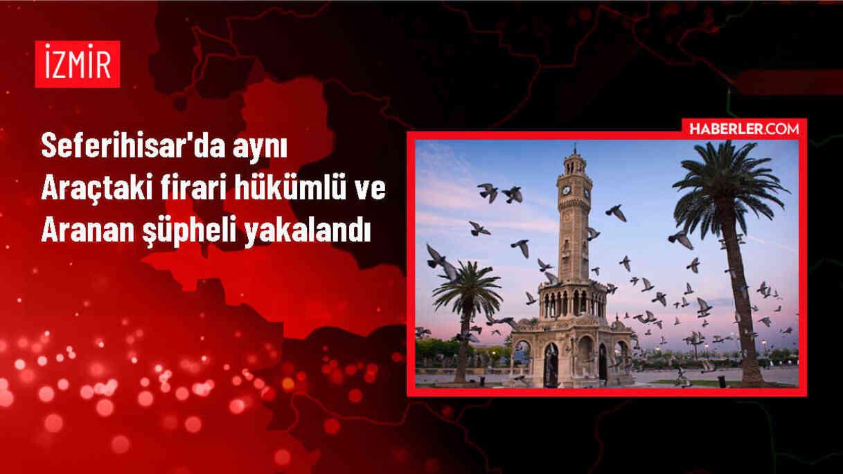 İzmir'de firari ve aranan şüpheli yakalandı