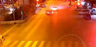 Kırıkkale'de KGYS Kameralarıyla Kaydedilen Trafik Kazaları