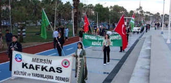 Mersin'de Çerkes Sürgünü ve Soykırımı Anısına Sessiz Yürüyüş