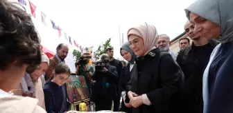 Emine Erdoğan, Şule Yüksel Şenler Vakfı Kitap ve Kültür Günleri'ni ziyaret etti