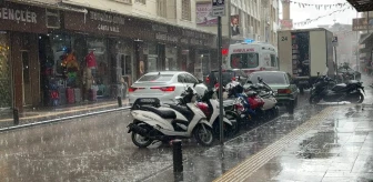 Kilis'te Aniden Bastıran Sağanak Yağış Hayatı Olumsuz Etkiledi