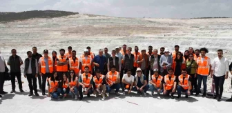 KTÜ Orman Fakültesi öğrencileri Eskişehir Orman Bölge Müdürlüğü'ne teknik gezi yaptı