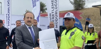 Mersin Emniyet Müdürlüğü, Motosikletli Trafik Polis Timlerine Sertifikalarını Verdi