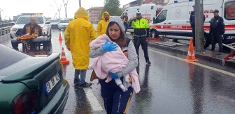 Kayseri'de Kontrolden Çıkan Otomobil Kazası: 6 Yaralı