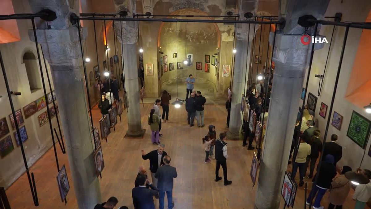 Niğde'de Uluslararası Resim Sergisi Açıldı