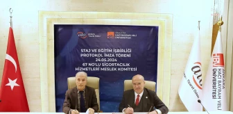 Ankara Ticaret Odası ve Ankara Hacı Bayram Veli Üniversitesi Sigorta Sektöründe İş Birliği Protokolü İmzaladı