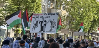 Berlin'de Filistin İle Dayanışma Gösterisi Düzenlendi