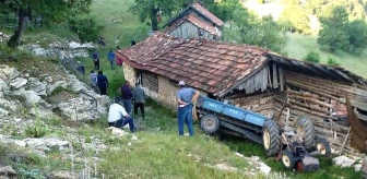 Kütahya'da traktör kazası: Bir kişi hayatını kaybetti