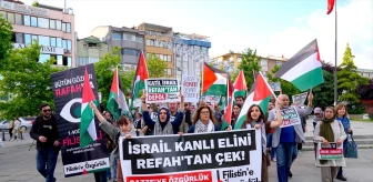 Filistin'e Özgürlük Platformu İsrail ile Kardeş Şehir Protokolü Bulunan Belediyeleri Protesto Etti