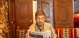 Gaziantep'te Terso Kemal: Gazeteleri Tersten Okuyor