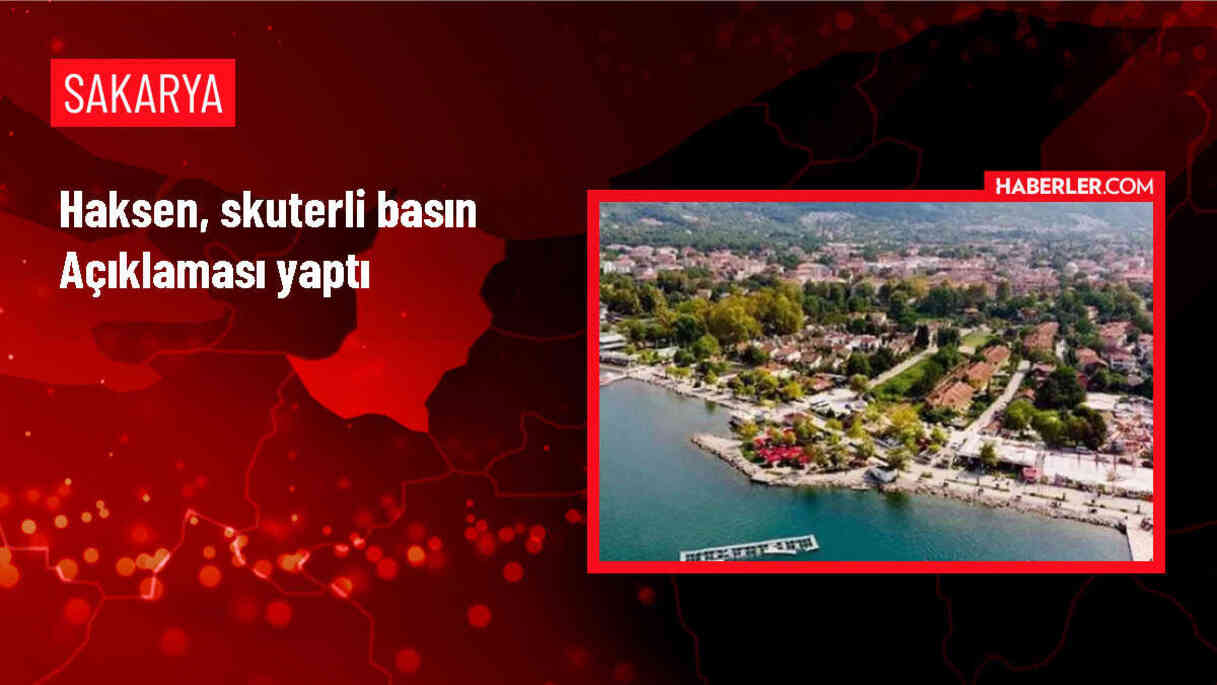 HAKSEN Üyeleri Skuterli Basın Açıklaması Yaptı