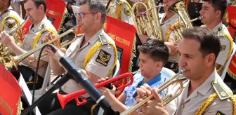 Edirne'de 5. Kolordu Bölge Bando Komutanlığı Konser Verdi