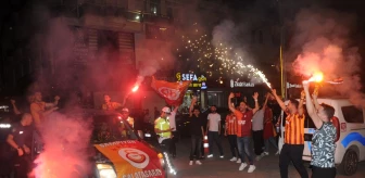 Galatasaray'ın şampiyonluğu Diyarbakır, Bingöl, Batman, Mardin, Siirt, Şırnak ve Elazığ'da kutlandı