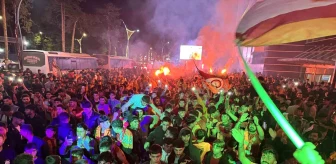 Tatvan'da Galatasaray'ın şampiyonluğu coşkuyla kutlandı