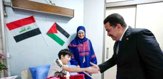 Irak Başbakanı Filistinli Yaralıları Ziyaret Etti