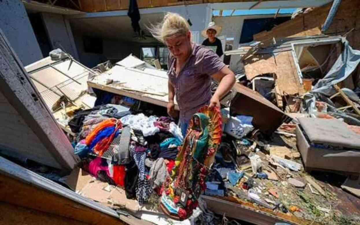 ABD'de kasırga ve fırtınalar Texas, Arkansas ve Oklahoma'da en az 18 kişinin ölümüne sebep oldu