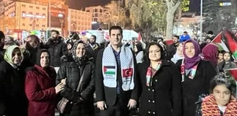 AK Parti İl Başkanı Yücel Güngör, İsrail'in Filistinlilere yönelik saldırılarını kınadı