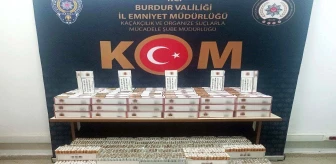 Burdur'da Kaçakçılık Operasyonu: Çok Sayıda Malzeme Ele Geçirildi