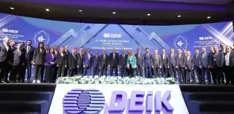 DEİK, duayen iş insanlarını onurlandırdı! Mehmet Selahattin Ünlü, babası Ahmet Şahap Ünlü adına ödülü aldı