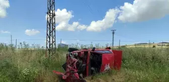 Diyarbakır'da otomobil kazası: 1 ölü, 2 ağır yaralı