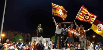 Galatasaray ve Hatayspor Taraftarları Sevinçli