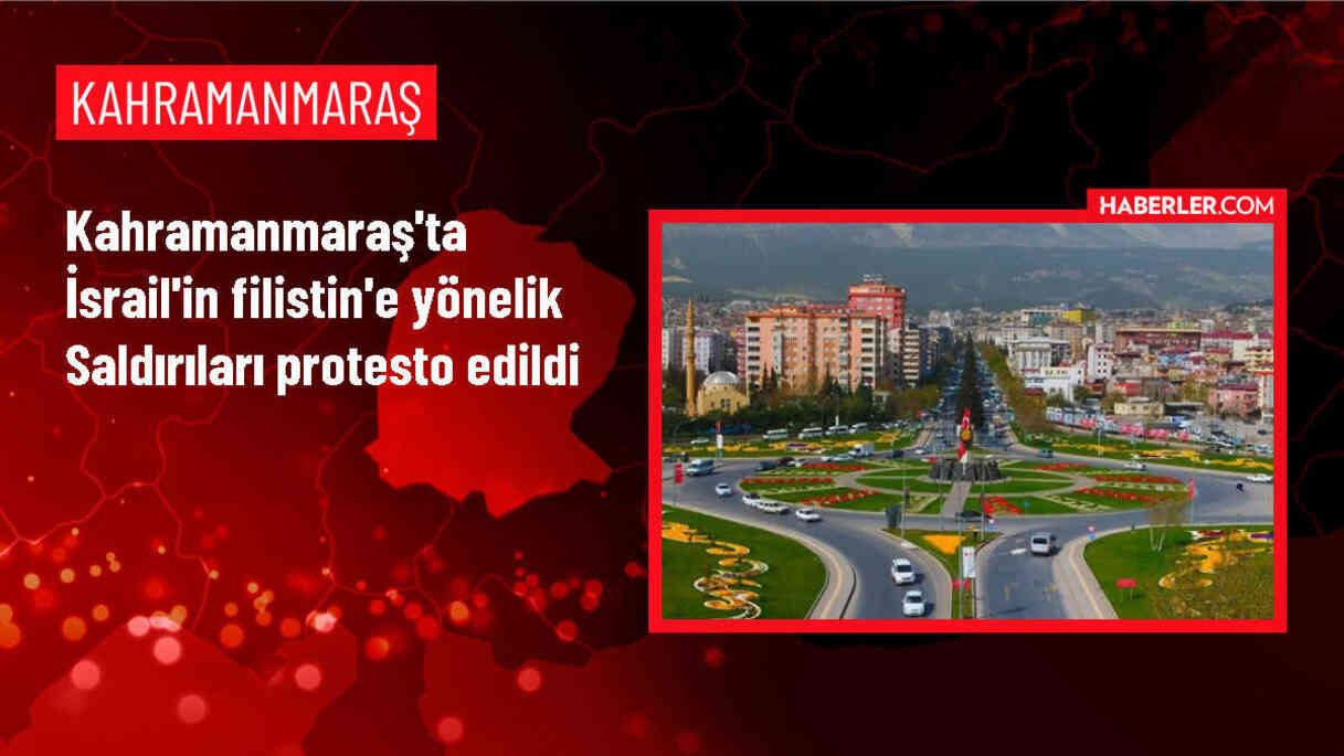 Kahramanmaraş'ta Filistin'e Destek İçin Fetih Yürüyüşü Düzenlendi