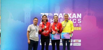 Karslı Milli Atlet Tuğba Toptaş Balkan Şampiyonu