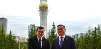 Kazakistan ve Türkmenistan Arasında İşbirliği Görüşmeleri