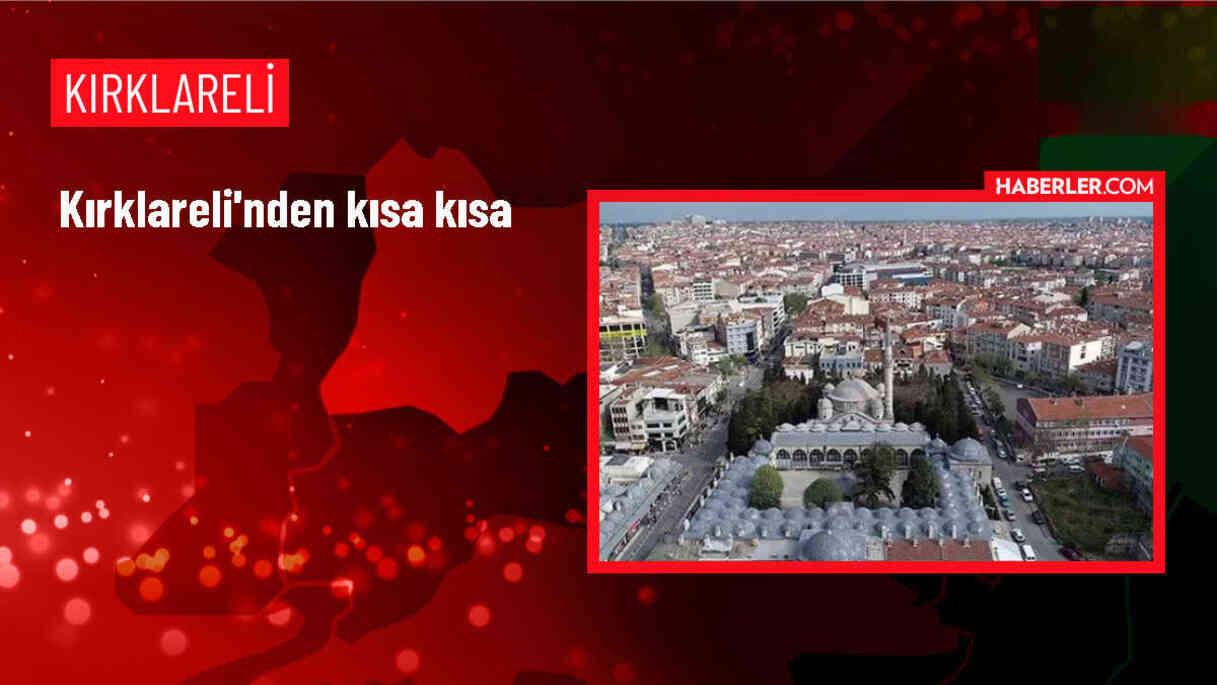 Kırklareli Belediye Başkanı, iş kazası sonucu yaralanan personelini hastanede ziyaret etti