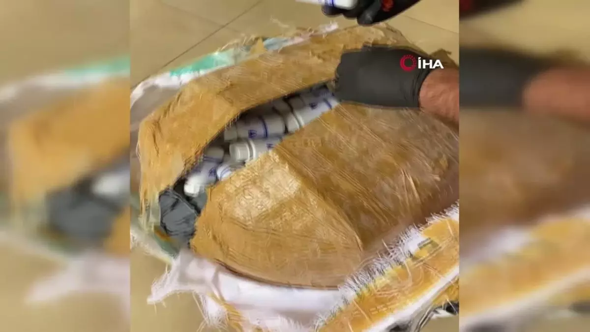 Malatya'da 2,5 Milyon Liralık Sentetik Ecza Maddesi Ele Geçirildi