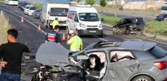 Denizli'de refüjü aşıp karşı şeride geçen araca çarpan SUV otomobilin çarpması sonucu 1 kişi hayatını kaybetti