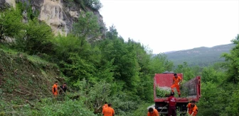 Ovacık'taki Lidya kaya mezarları turizme kazandırılıyor