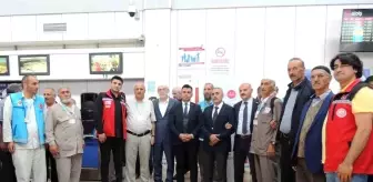 Erzurum'da Şehit Yakınları ve Gaziler Kutsal Topraklara Uğurlandı