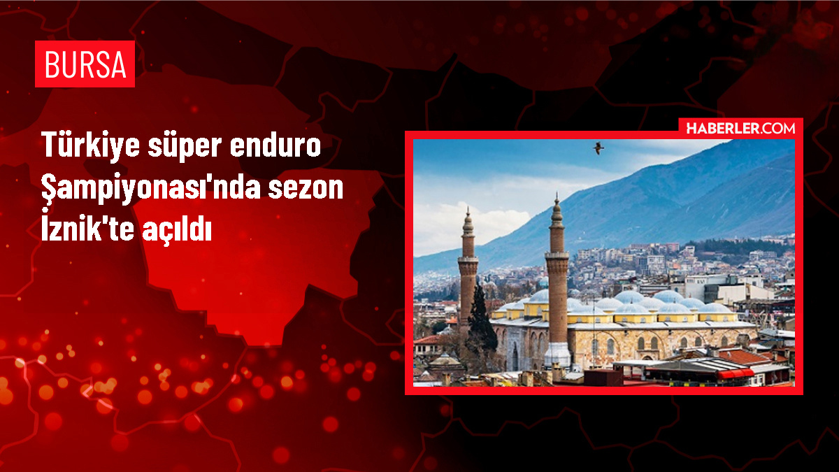 Türkiye Süper Enduro Şampiyonası'nda İznik ayağı tamamlandı