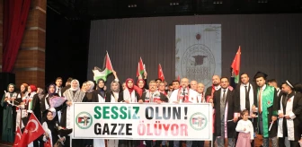 Yozgat Bozok Üniversitesi Mezuniyet Töreninde İsrail'in Filistin'e Saldırıları Protesto Edildi