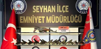 Adana'da yapılan çalışmalarda 51 ruhsatsız silah ele geçirildi, 261 kişi yakalandı
