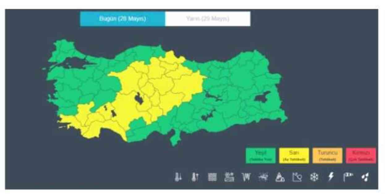 Bugün (28 Mayıs) hava nasıl olacak? İstanbul'da yağmur yağacak mı? Meteoroloji il il hava durumu tahminleri!
