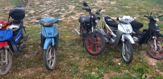 Eskişehir'de Çalınan 5 Motosiklet Bulundu, 5 Şüpheli Yakalandı