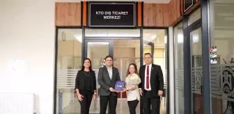 Denizli Sanayi Odası, Konya'da Dış Ticaret Merkezi ve Model Fabrika'yı Ziyaret Etti