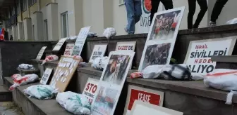 ESOGÜ Öğrencileri İsrail'in Gazze'ye Yaptığı Saldırıyı Protesto Etti