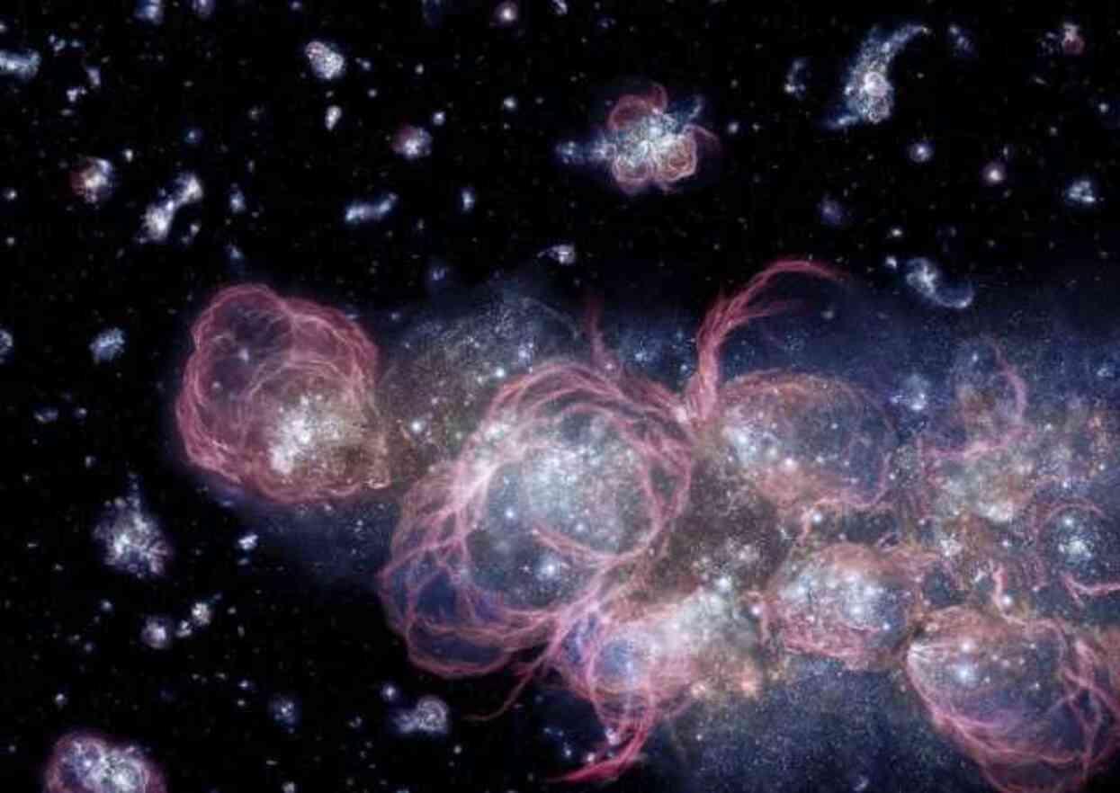 Galaksiler nasıl oluşur? Bir galaksi nelerden oluşur?