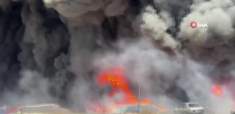Gaziantep'te korkutan yangın