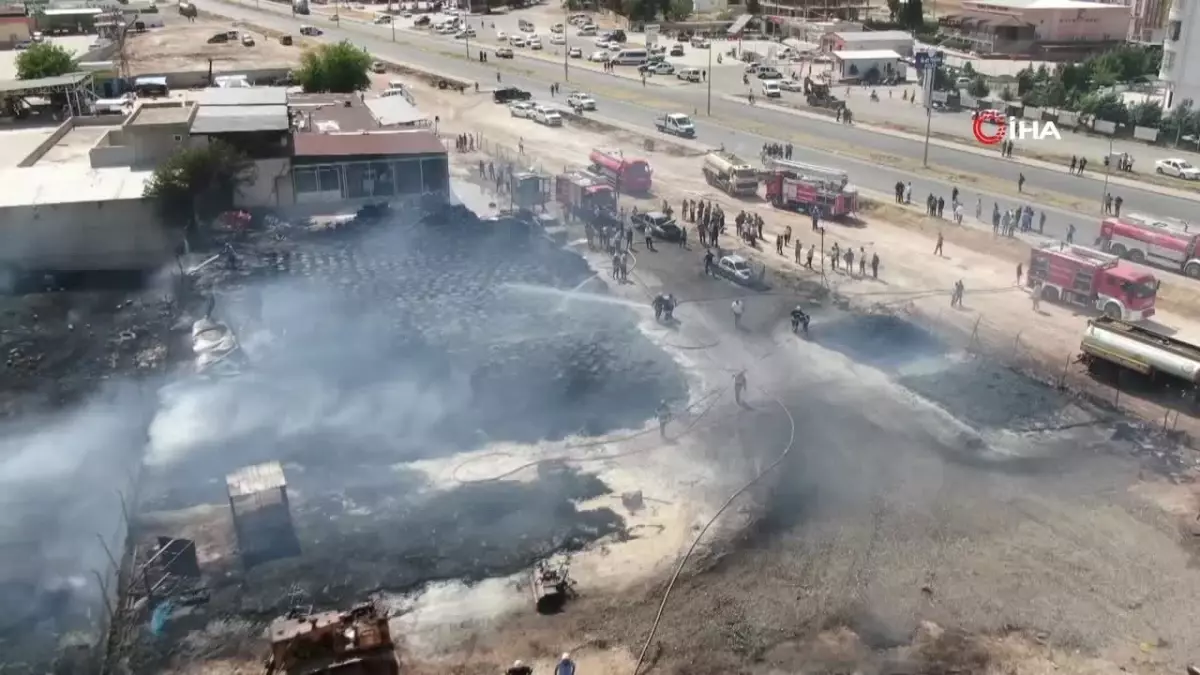 Gaziantep'te korkutan yangın