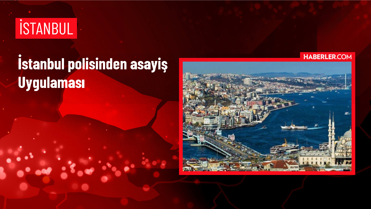 İstanbul'un bazı ilçelerinde asayiş uygulaması gerçekleştirildi