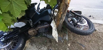 Sakarya'da motosiklet kazası: Sürücü hayatını kaybetti