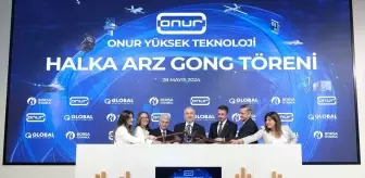 Onur Yüksek Teknoloji Borsa İstanbul'da işlem görmeye başladı