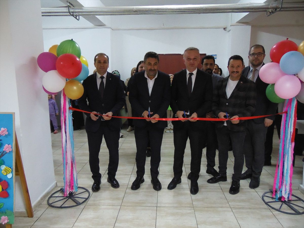 Orta İlçesinde Ana Sınıfı Öğrencilerinin Eserleri Sergilendi
